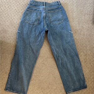 PrettyLittleThing Blue Relaxed Jeans size 6